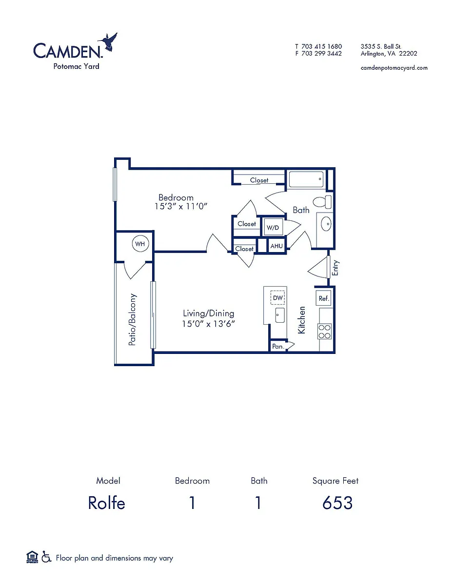 Floor plan Rolfe
