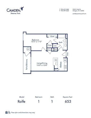Floor plan Rolfe