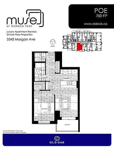 Floor plan 1C Poe