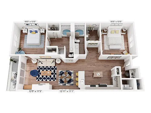 Floor plan B2