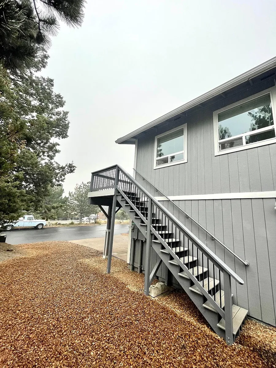 private stairs to apartment - NE Diablo Way