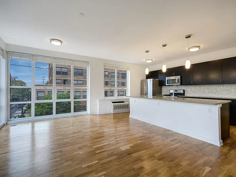 Our distinctive residences feature designer finishes and wood floors throughout