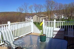Deck & Lovely Mountain Views