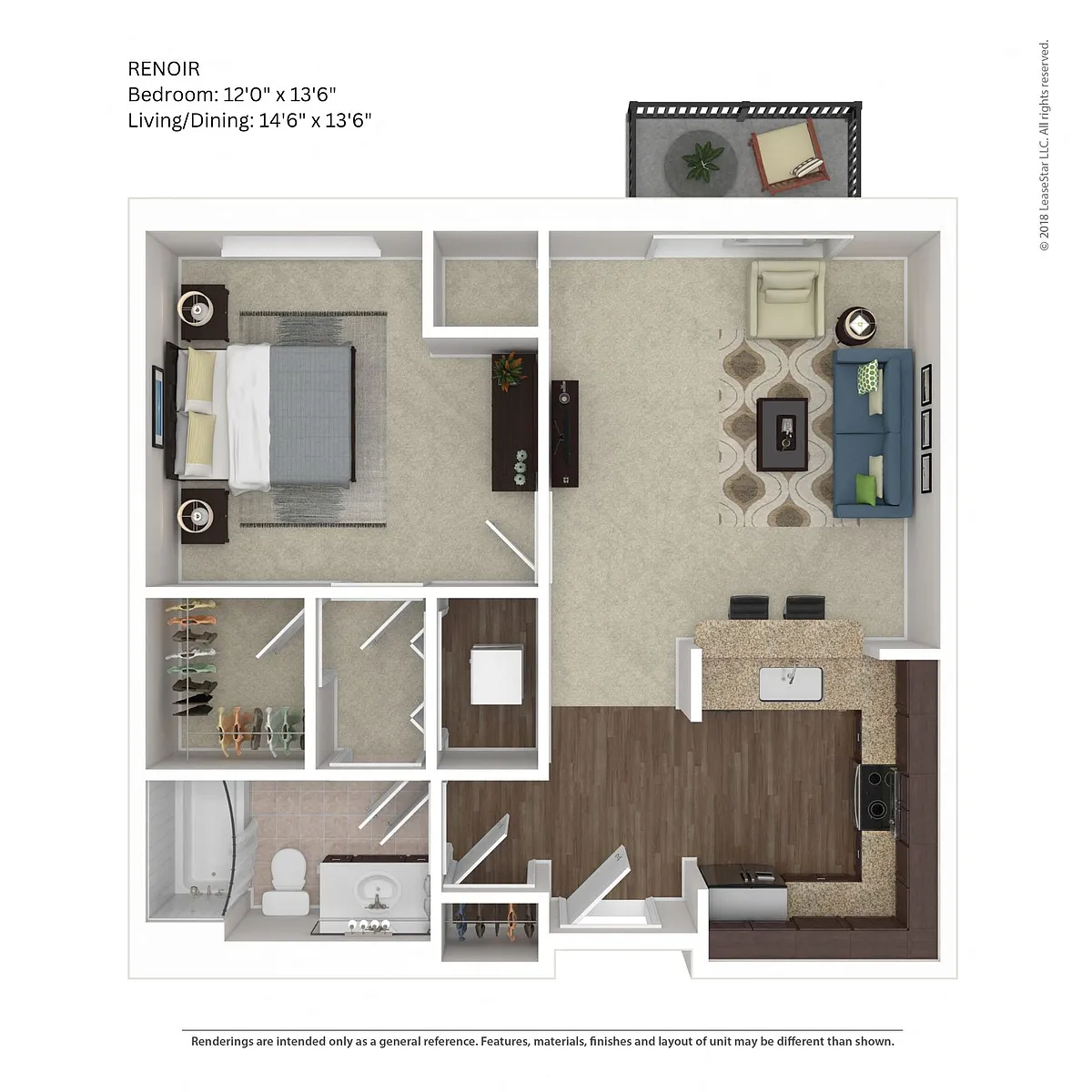 Floor plan Renoir