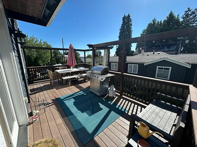 Back deck