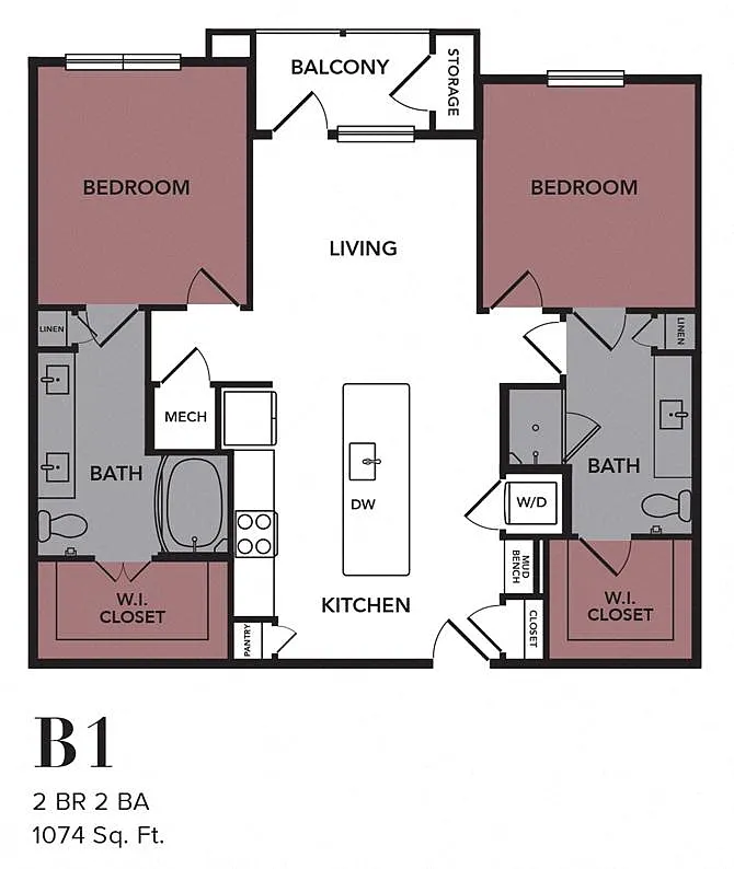 Floor plan B1