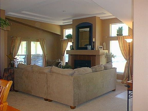 Formal Living Room with Fireplace