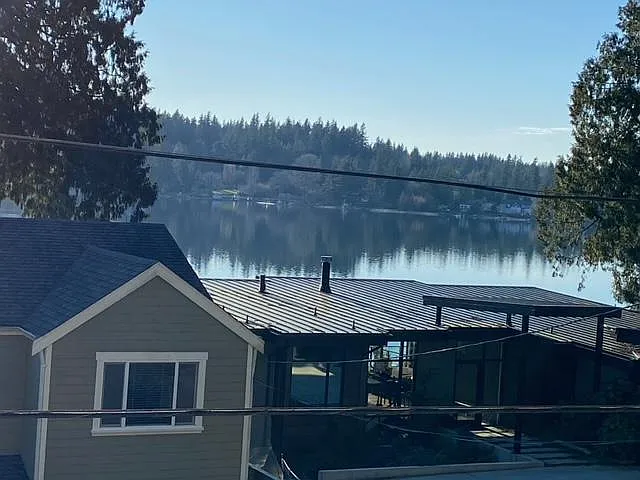Lake view from Deck