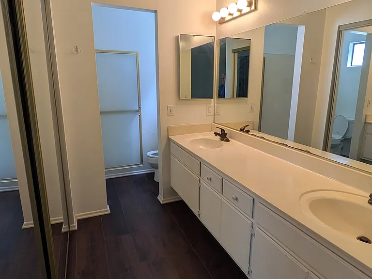 Master bathroom upstairs