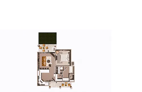 Floor plan 1 Bedroom