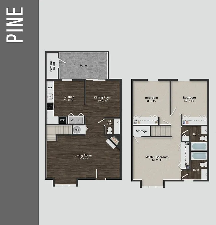 Floor plan Pine