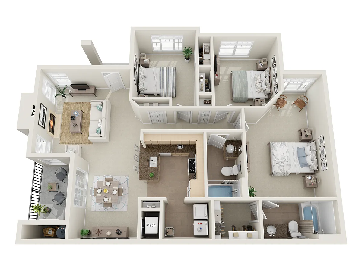 Floor plan The Laurel