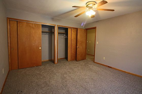 Master bedroom closet. 