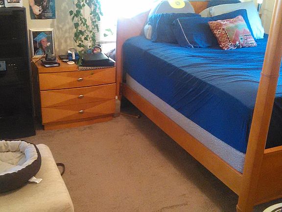 Master bedroom easily fits a king size bed and more. New windows..shades and new air conditioner.