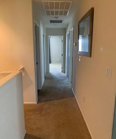 Hallway to the rooms