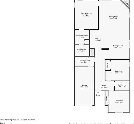 3 bed, 2.0 bath, 1452 sqft, $1,745 — Photo 2