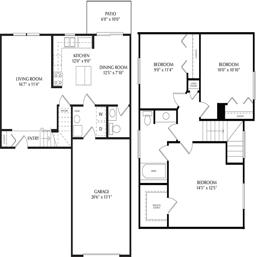 Floor plan Hawthorn