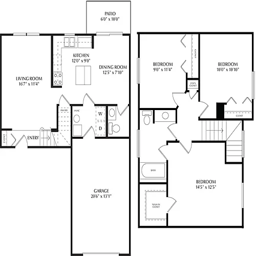 Floor plan Hawthorn