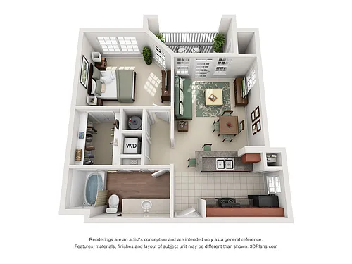 Floor plan Pine Oak