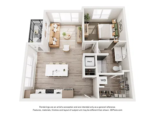 Floor plan Finial