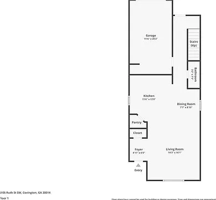 3 bed, 2.5 bath, 1600 sqft, $1,645 — Photo 2