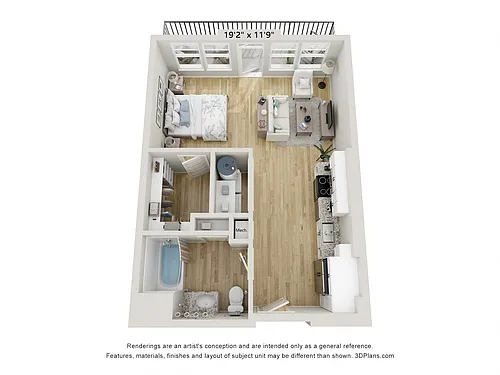 Floor plan S1 - Ruby
