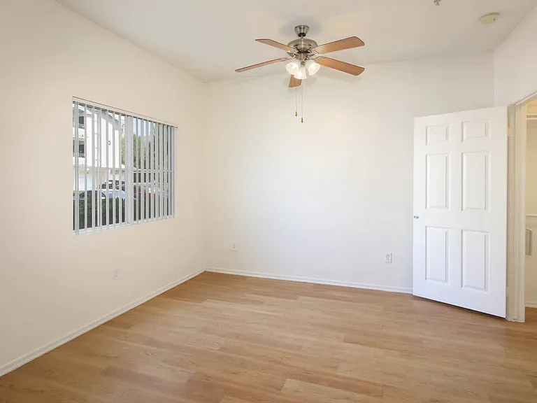 Bedroom with Hard Surface Flooring