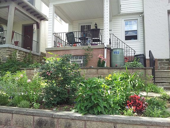 Front garden and landscaping