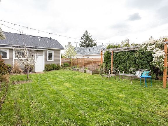 Private back yard