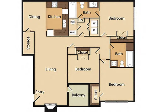 Floor plan Chestnut