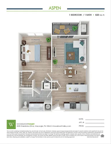 Floor plan Aspen