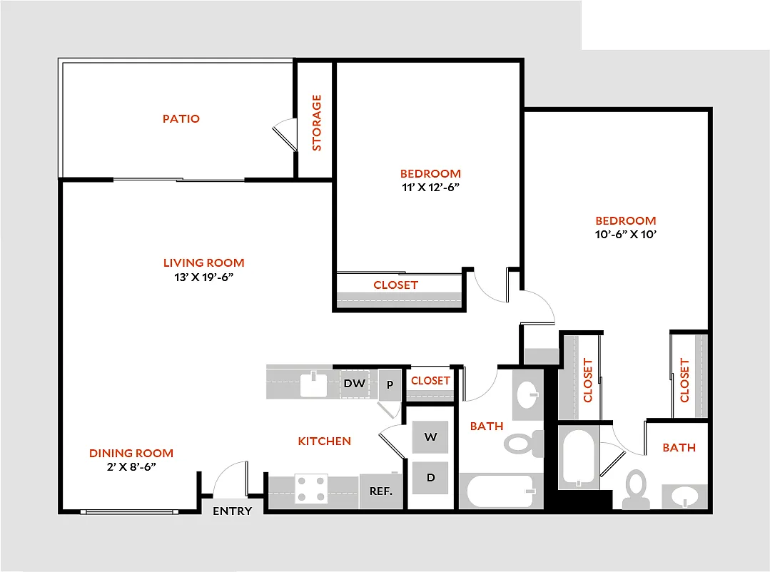 Floor plan Plan 2AR