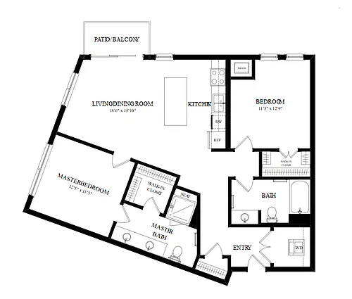 Floor plan B1