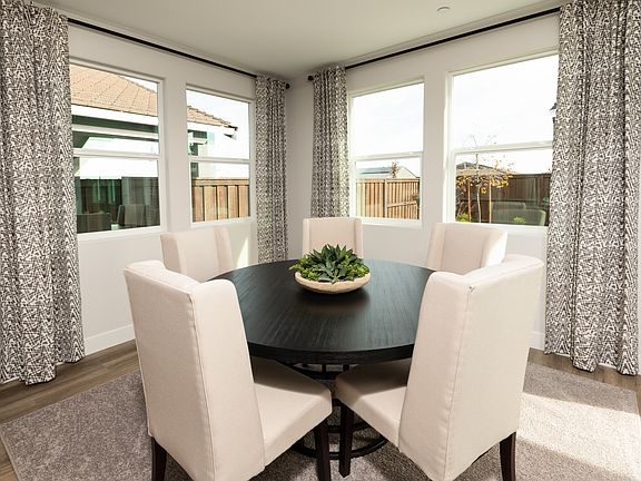 Cozy dining area