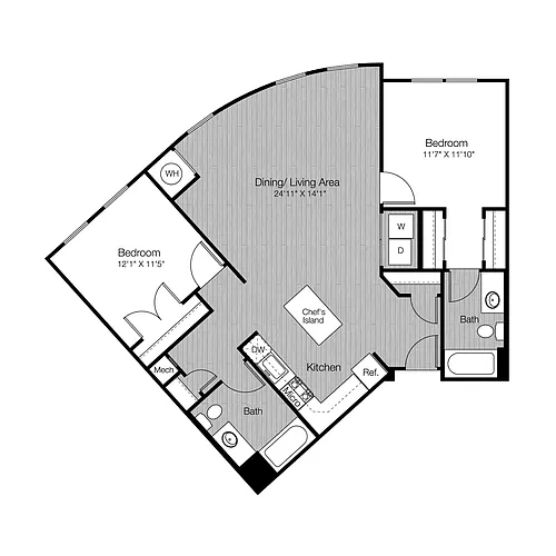 Floor plan 2G2