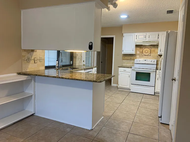Another kitchen view from the breakfast area