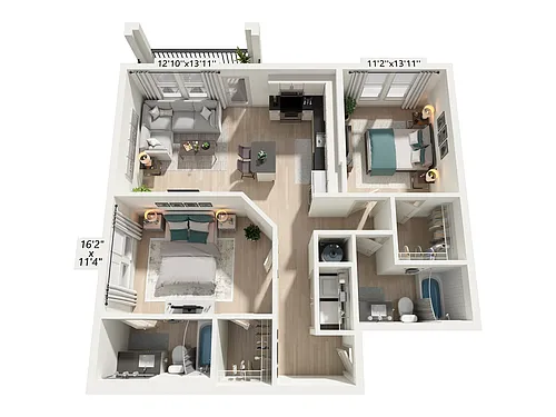 Floor plan B1