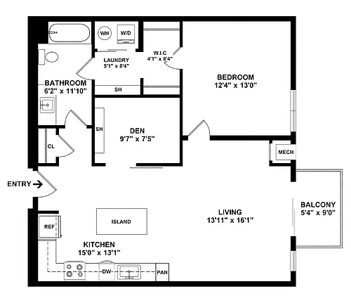 Floor plan A8D