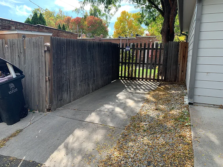 Off street parking space