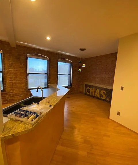 Kitchen Counter and Dining area