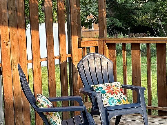 Peaceful backyard enjoyment