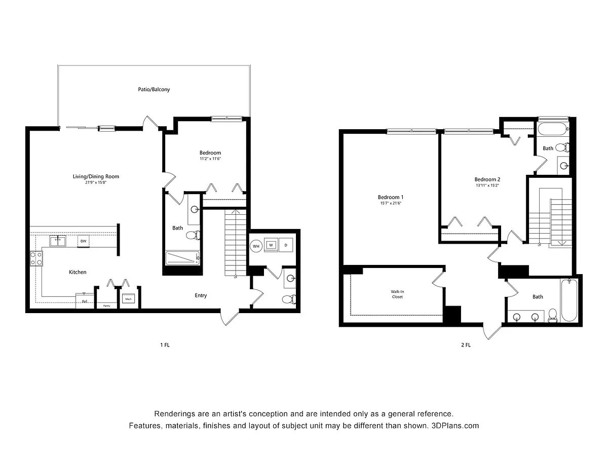 Floor plan TH2