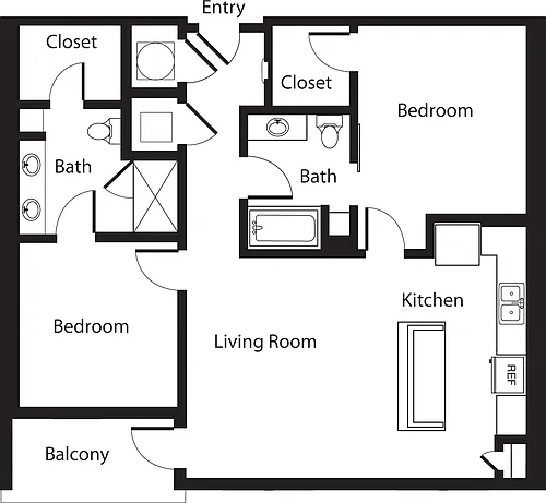 Floor plan B2