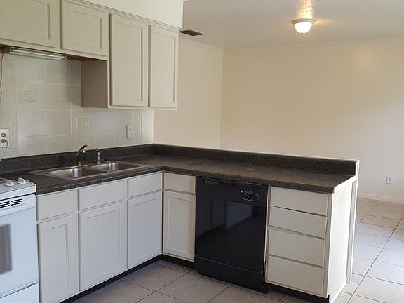 kitchen facing the living room