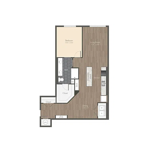 Floor plan A13
