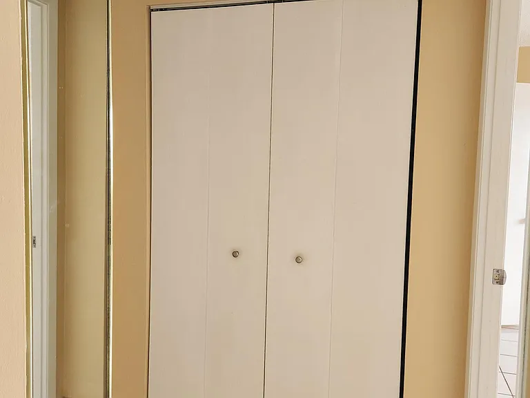 Hall closet