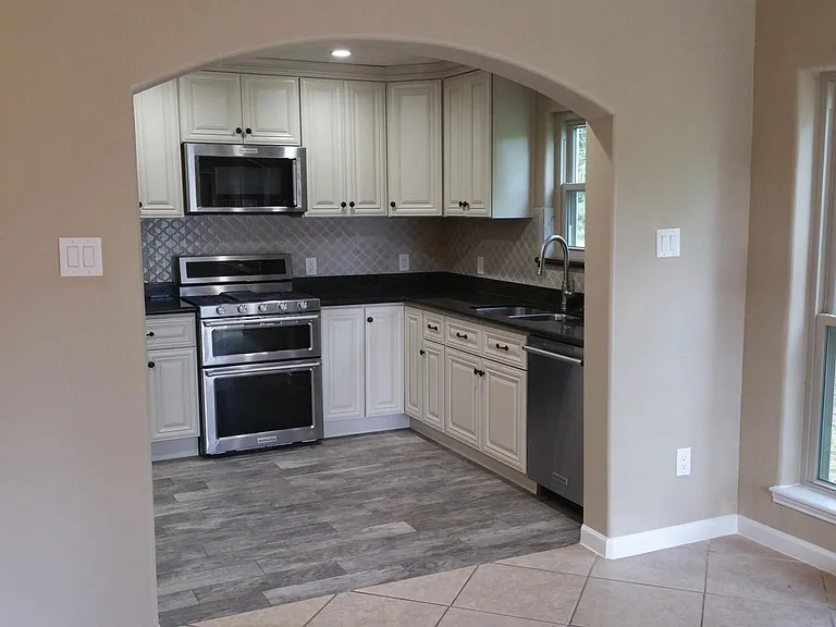 Newly remodeled kitchen