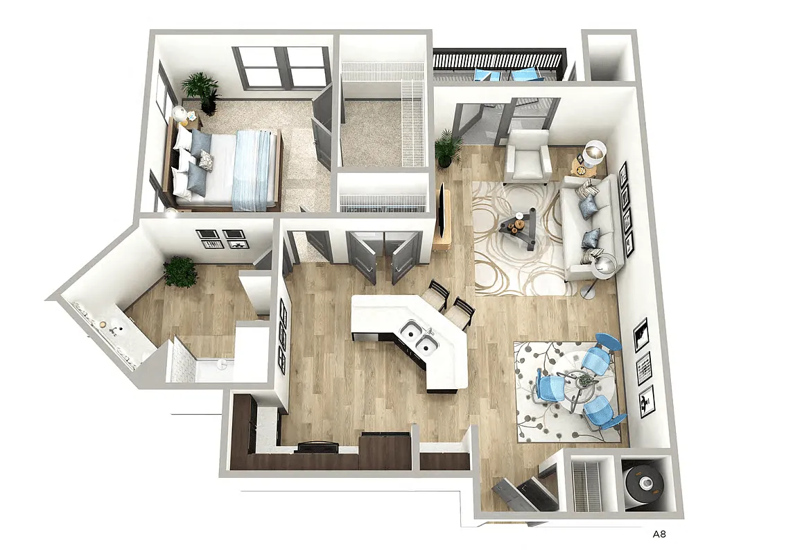 Floor plan A1H