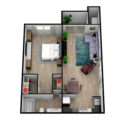 Floor plan The Solitaire