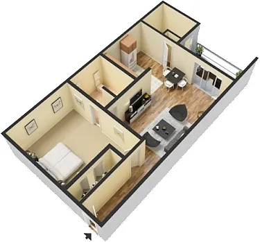 Floor plan Hillcrest